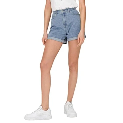 Imagen de ONLY LIFE Shorts vaqueros, Mujer, Talla: Small, Light blue denim
