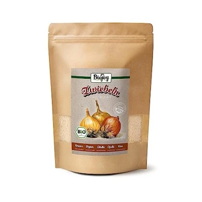 Imagen de Biojoy Cebolla granulada BIO (500 g), seca, sin aditivos (Allium cepa)