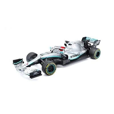 Imagen de Maisto Tech R/C 582352 F1 Mercedes AMG Petronas W10 (2019): Coche teledirigido de Fórmula 1 Lewis Hamilton, a Escala 1:24, 2,4 GHz, Mando Distancia, 22 cm, Plateado