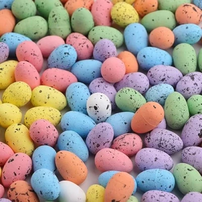 Imagen de BJ SHOP Huevo de Pascua,Huevos Rellenos el Plastico 36piezas 3cm Jumbo Huevos Pascua Juguetes Favores Partido Caza Sorpresa