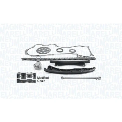 Imagen de MAGNETI MARELLI 341500000111 juego de cadena distribución con junta sin tornillos Símplex, cerrada OPEL: Corsa D Hatchback