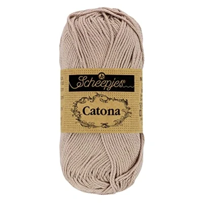 Imagen de Scheepjes 406 Soft Beige Catona Hilo 10x50g