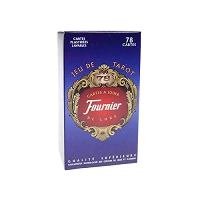 Imagen de Juego de 78 cartas : Fournier Bleu [importado Francia]