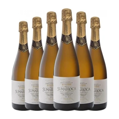Imagen de Sumarroca Ecològic Brut Cava Reserva 75 cl Espumoso blanco (Caja de 6 Botellas cl)