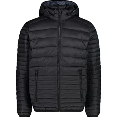 Imagen de CMP Chaqueta de hombre con capucha desmontable, Negro, 54