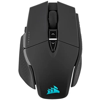 Imagen de Corsair Ratón M65 RGB ULTRA WIRELESS para Juegos FPS Ajustable 26.000 DPI Inalámbrico Sub 1ms Batería Hasta 120 Horas Compatible con iCUE PC, Mac, PS5, PS4, Xbox Negro