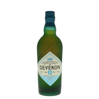 Imagen de The Deveron 12 Años Highland Scotch Single Malt Whisky con caja de regalo, notas manzana al horno, cereales tostados y vainilla, terminado en barrica roble, 40 % vol., 70 cl / 700 ml