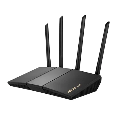 Imagen de Router Wifi ASUS RT AX57, 3 Gbit/s, 6 Doble banda, Control parental, Compatible Aimesh, Gaming y Streaming, Negro