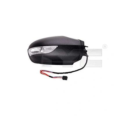 Imagen de Espejo retrovisor Tyc 321 0090 izquierda negro para ajuste elect. espejo, asférico, calefactable MERCEDES BENZ: Clase B, A
