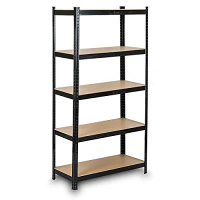 Imagen de Humberg Estantería de Almacenamiento para Cargas Pesadas, 2 en 1, 180 x 90 40 cm, con 5 estantes, Carga máxima 500 kg