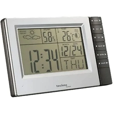 Imagen de TechnoLine WS 9121 Estación meteorológica, color plata y gris