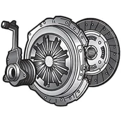 Imagen de VALEO 834360 Kit de Embrague con placa apriete embrague, desembrague central plato sin sensor 229 VOLVO: S40 II, V50, C30
