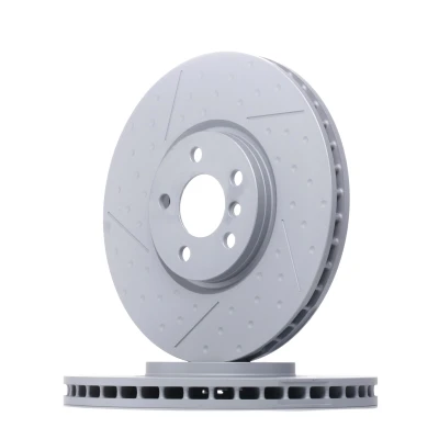 Imagen de ZIMMERMANN COAT Z 150.2944.20 Disco de freno 335 30 6/5 5 112 ventilación interna, ranurado, avellanado revestido altamente carbonizado