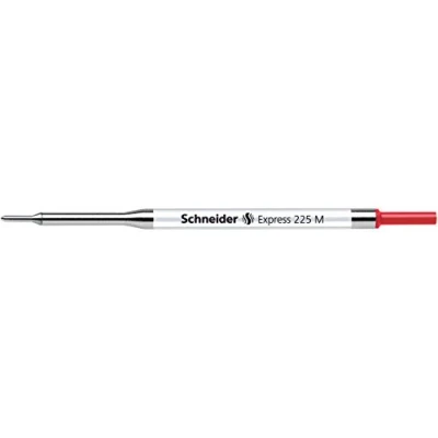 Imagen de Schneider Express 225 Medio Rojo 10pieza(s) Recambio de bolígrafo (Rojo, Medio, Metálico, Metal, Acero inoxidable, G1)