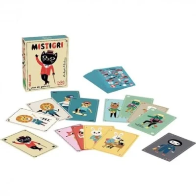 Imagen de VILAC Mistrigri Card Game, Ingela P. Juegos de Cartas, Multicolor (7615)