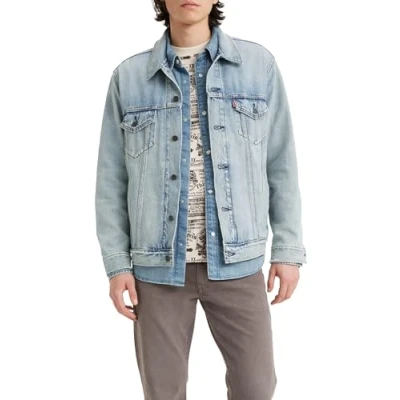 Imagen de Levi&#039;s NEW Relaxed FIT Trucker Chaqueta vaquera, Hombre, Talla: Small, Huron waves