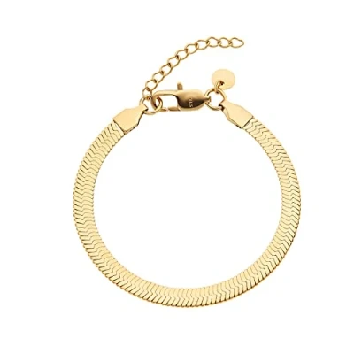 Imagen de Noelani Brazalete de Acero Inoxidable Señoras Brazo Joyas, 16+3 cm, Oro, Viene en Caja Regalo Joyería
