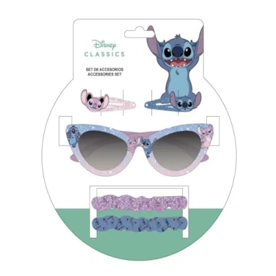 Imagen de Gafas de sol + set belleza infantil Cerda Disney Stitch