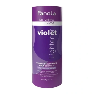 Imagen de Fanola No Yellow Violet Lightener Polvo rubio 450 g