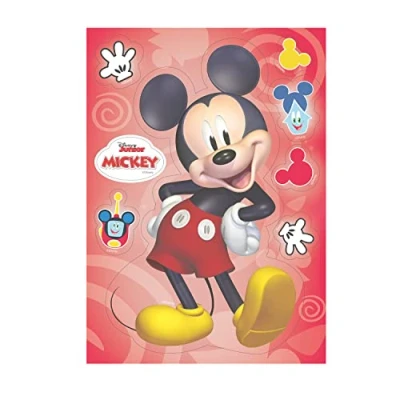Imagen de Dekora Adornos Comestibles de Oblea para Decoracion Tartas Cumpleaños Infantiles Mickey Mouse