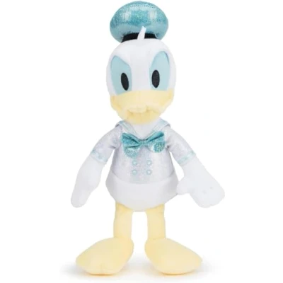 Imagen de Grupo Moya Figura Peluche Pato Donald 25cm, Edicion Especial 100 años, Relleno y Exterior Fabricados con Material 100% Reciclado, Apto para Todas Las Edades