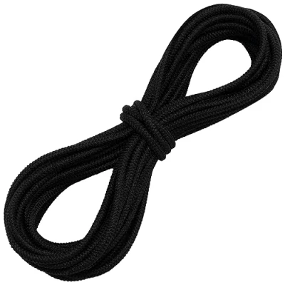 Imagen de AERZETIX C67268 Elástico Decorativo Redondo 5 Metros diámetro 3mm Color Negro
