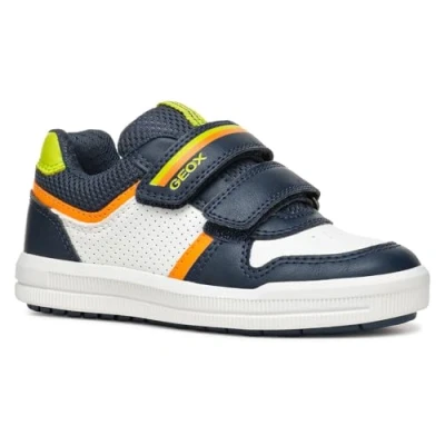Imagen de Geox J Arzach Zapatillas para niños, Talla: 29, Navy fluo green Zapatos