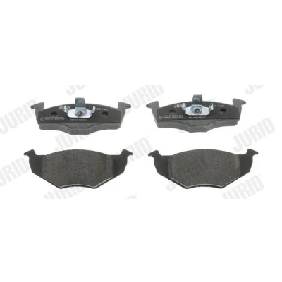 Imagen de JURID 571923J Juego de pastillas freno no preparado para indicador desgaste sin accesorios VOLKSWAGEN: Polo IV Hatchback, III Hatchback