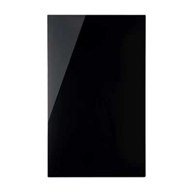 Imagen de Bi Office Memo Pizarra de cristal, 780 x 480 mm, color negro