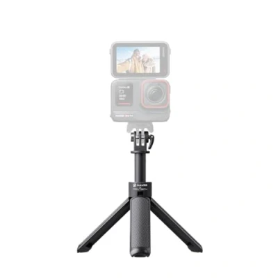 Imagen de Mini Trípode Insta360 CINSAAVB, 2 en 1, y Palo Selfie, Para Insta X3, One, Link, One R, S, X2, X, Go2, Negro