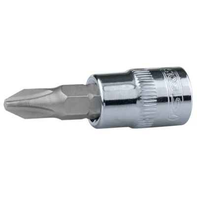 Imagen de KS Tools 918.1440 1/4&quot; Llave de vaso con punta para tornillos estrella PH CHROMEplus, PH4