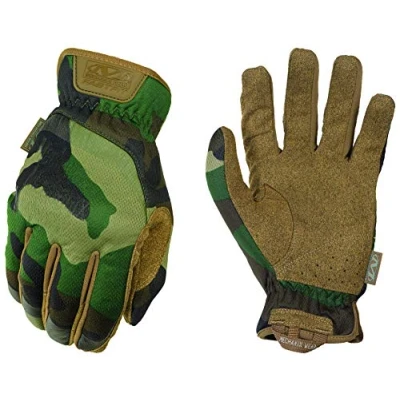 Imagen de Mechanix Wear Guantes FastFit® Woodland Camo (Pequeña, Camouflage)