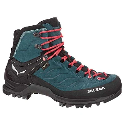 Imagen de Salewa MTN Trainer MID GTX Zapatillas de senderismo, Mujer, Talla: 43, Atlantic deep/ombre blue Zapatos