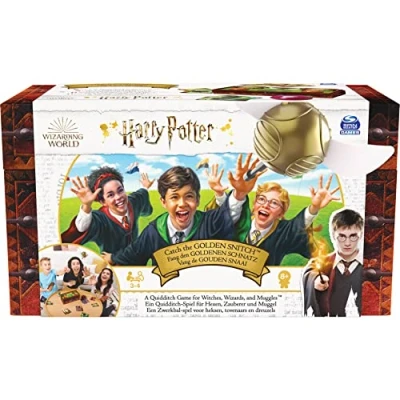 Imagen de Spin Master Games Harry Potter Catch The Snitch Game para familias y niños Mayores de 6 años, Multicolor, Talla única (6060743)