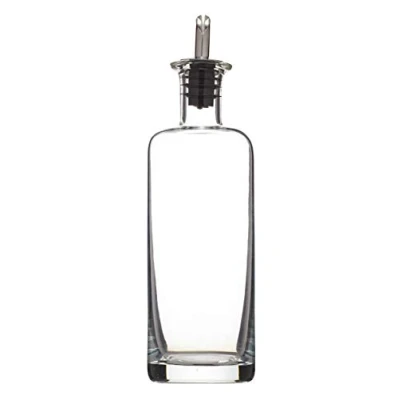 Imagen de WORLD OF FLAVOURS Botella para Aceite con Tapón Dosificador 450 ml, Blanco, 6.7x6.7x25 cm