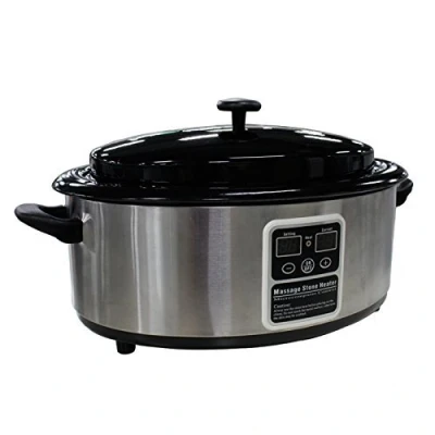 Imagen de Master Massage Hot Stone Calentador con unidad de control digital e indicador temperatura, incluye cucharón 6 litros