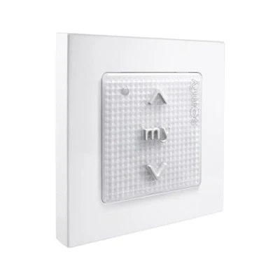 Imagen de Somfy 2401102 Smoove Rts, Mando A Distancia De Pared, Sin Cableado Incluye Pila, Para Control Persianas Rts