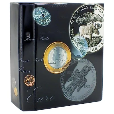 Imagen de Safe 7817 Álbum de Monedas álbum colección almacenar Euro tu 1 céntimo a 2 Euros