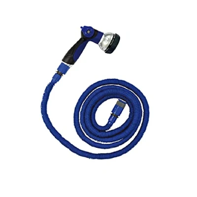 Imagen de S&amp;M 590122 Manguera Extensible Jardin con Pistola 8 Patrones de riego 22,5 Metros