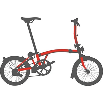 Imagen de Bikeshield Brompton Kit de Escudo, Unisex, Mate Transparente, Talla única