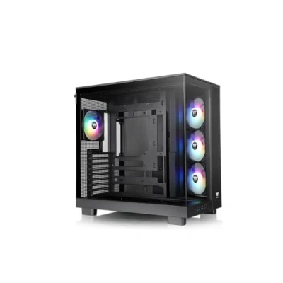 Imagen de Thermaltake View 380 XL TG ARGB Mid Tower Chassis Snow