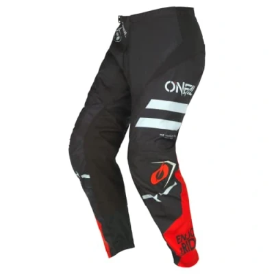 Imagen de O&#039;Neal Pantalones de Motocross para Niños MX Mountain Bike Ajuste un máximo Rango Movimiento, diseño Ligero Element Youth Squadron V.22 Negro Gris 22