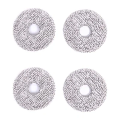 Imagen de ECOVACS Mopas Lavables, para DEEBOT X1 OMNI/X1e OMNI/X2 COMBO/X1 TURBO/T10 TURBO/ T20 OMNI, 4 piezas/caja, accesorio original