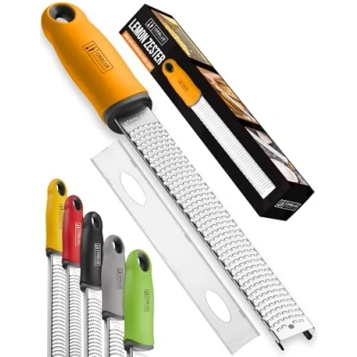 Imagen de Orblue Lemon Zester &amp; Cheese Grater (Orange)