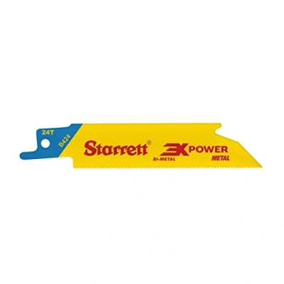 Imagen de Starrett Juego sierra sable bimetal 24 diente blister 5u