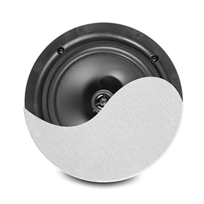 Imagen de Power Dynamics 952.628 NCBT601 Altavoz DE Techo BAJO Perfil AMPLIFICADOS BT 6.5&quot;&quot; Blanco