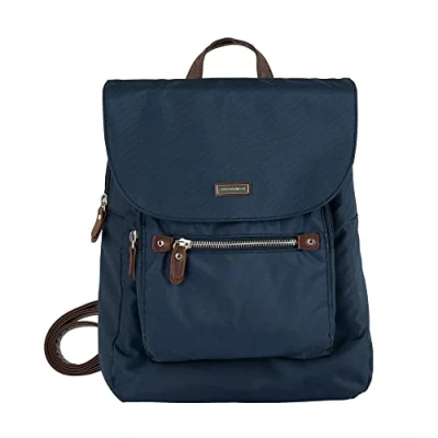 Imagen de Tom Tailor Acc Rina, Mochila para Mujer, Azul (Blau 50), 28x33x12 cm (B x H T)