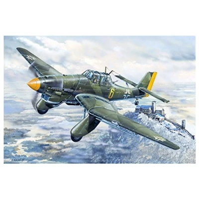 Imagen de Trumpeter Ju 87,Junkers Kit de maquetas, Accesorios, Multicolor, L (02420)
