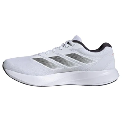 Imagen de adidas Duramo RC Running Shoes, Zapatos Bajos Que no Son de fútbol Unisex Adulto, FTWR White/Aurora Met./Solar Red, 38 EU