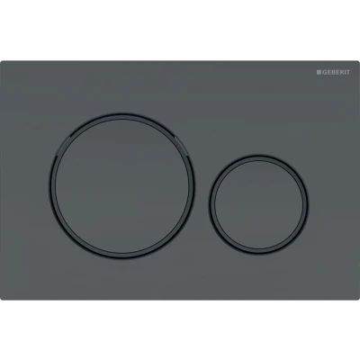 Imagen de Geberit 115.882.16.1 PULSADOR SIGMA20 PARA DOBLE DESCARGA NEGRO MAT